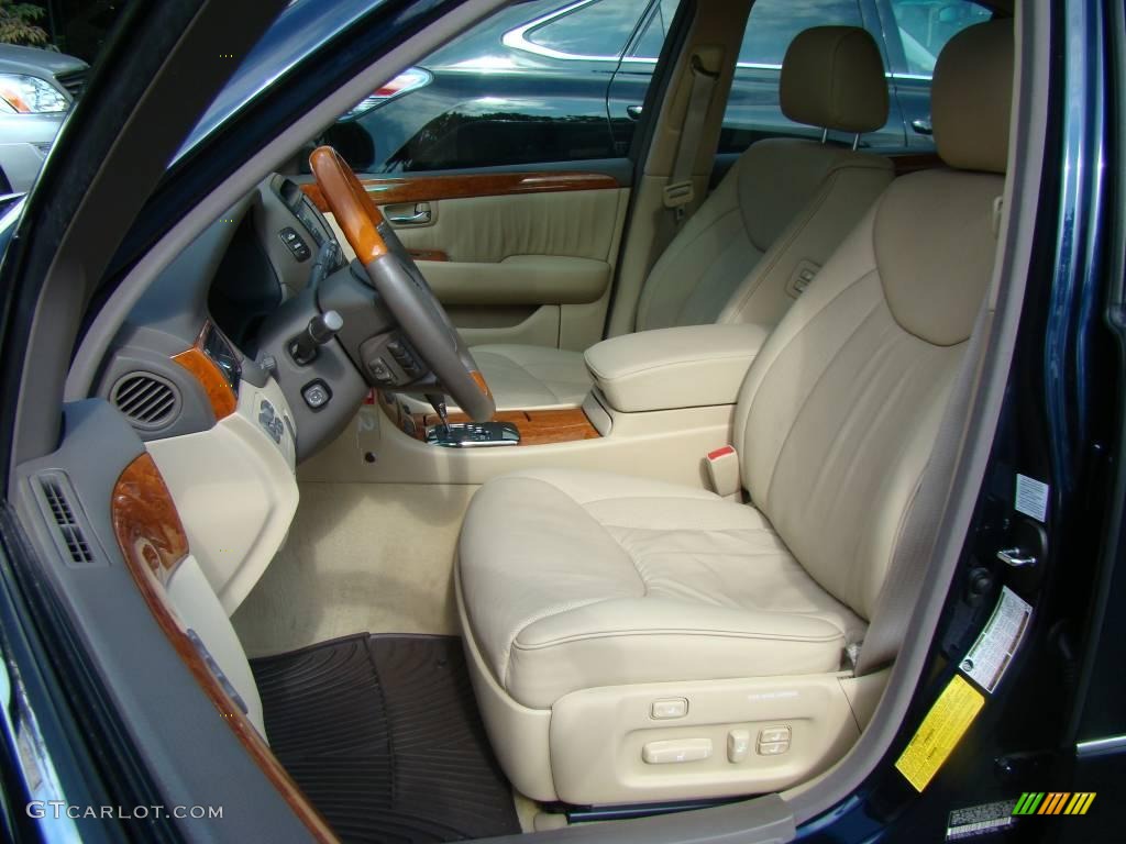 2006 LS 430 - Blue Onyx Pearl / Cashmere photo #8
