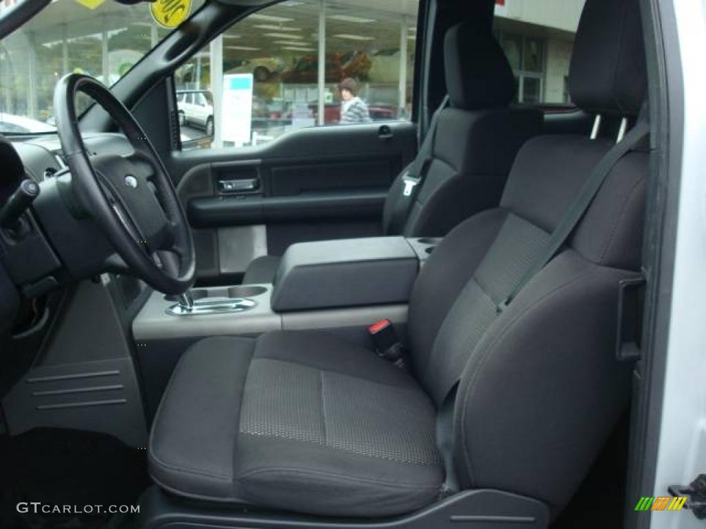 2005 F150 FX4 SuperCab 4x4 - Silver Metallic / Black photo #17