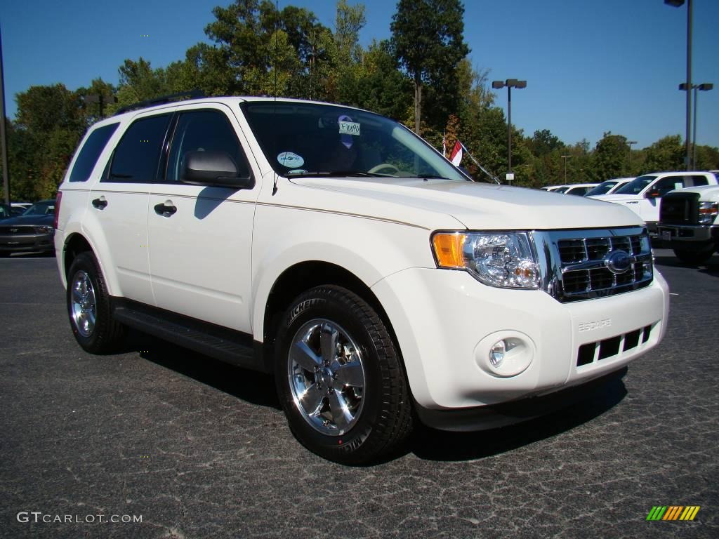 White Suede Ford Escape