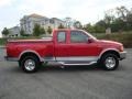 Bright Red - F150 Lariat Extended Cab 4x4 Photo No. 2