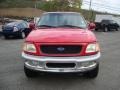 1997 Bright Red Ford F150 Lariat Extended Cab 4x4  photo #8