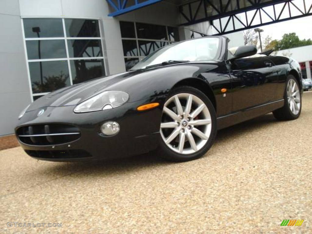 Ebony Black Jaguar XK