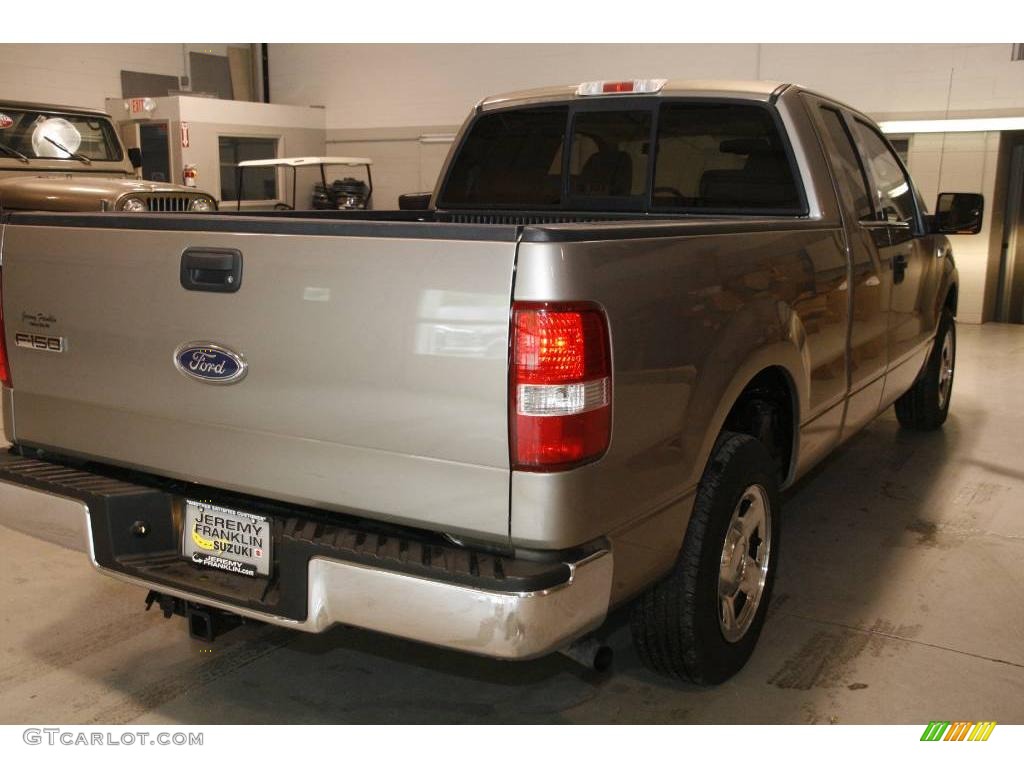 2005 F150 XLT SuperCab - Arizona Beige Metallic / Tan photo #6