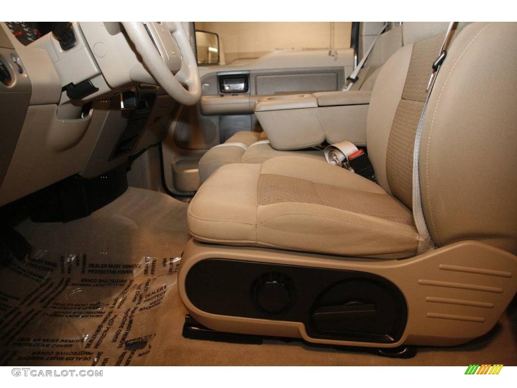 2005 F150 XLT SuperCab - Arizona Beige Metallic / Tan photo #11
