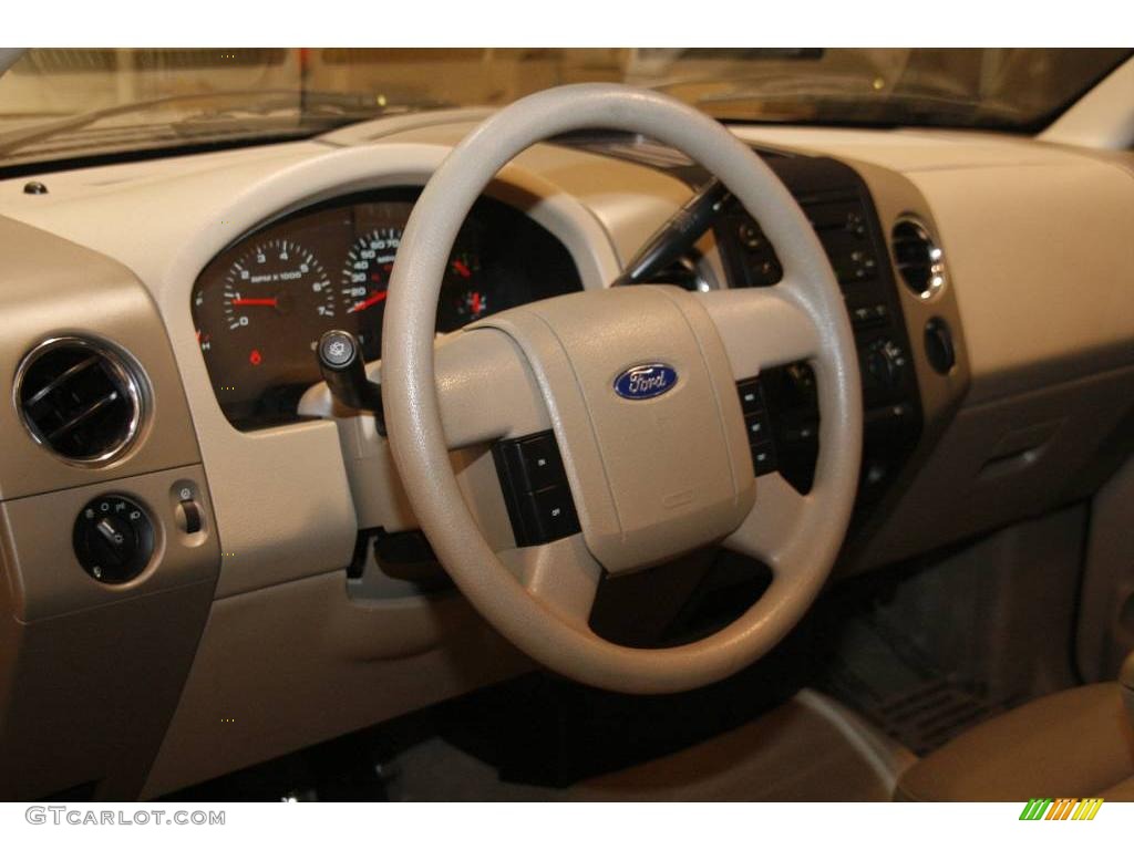2005 F150 XLT SuperCab - Arizona Beige Metallic / Tan photo #13