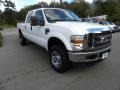 Oxford White 2009 Ford F350 Super Duty XLT Crew Cab 4x4