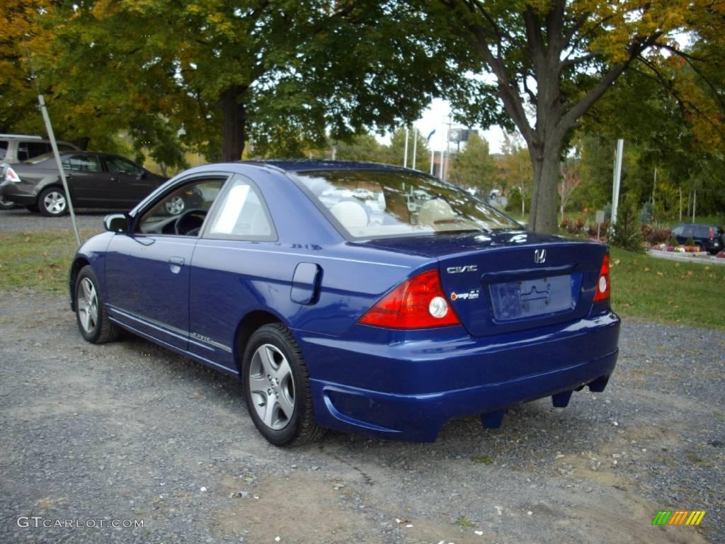 2004 Fiji Blue Pearl Honda Civic EX Coupe 19701242 Photo 3 GTCarLot