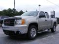 2008 Silver Birch Metallic GMC Sierra 1500 SLE Extended Cab  photo #4