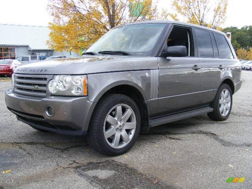 2007 Range Rover HSE - Stornoway Grey Metallic / Jet Black photo #1
