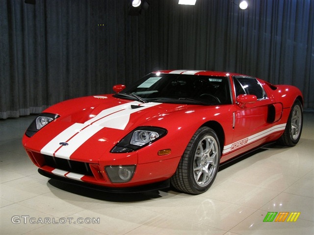 Mark IV Red Ford GT