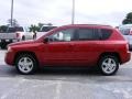 2010 Inferno Red Crystal Pearl Jeep Compass Sport  photo #5
