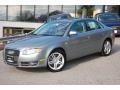 2007 Quartz Gray Metallic Audi A4 2.0T quattro Sedan  photo #2