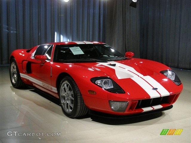 Mark IV Red 2006 Ford GT Standard GT Model Exterior Photo #197370