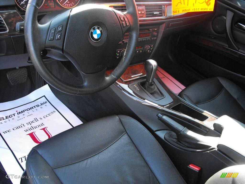 2006 3 Series 330i Sedan - Titanium Silver Metallic / Black photo #12