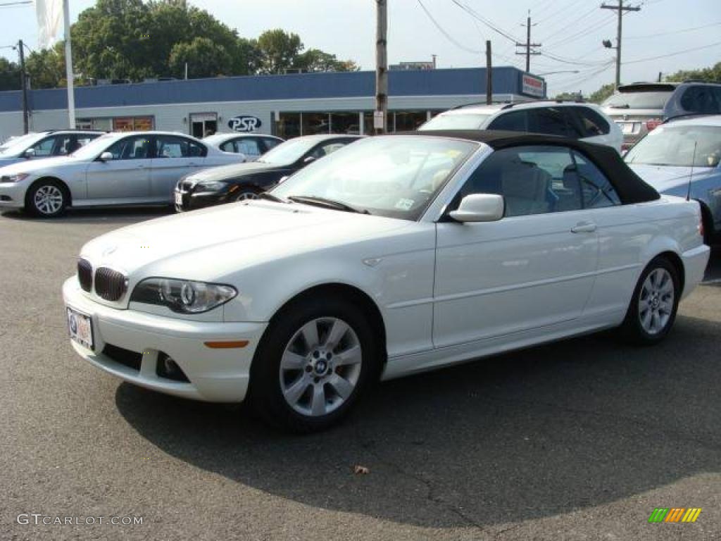 2006 3 Series 325i Convertible - Alpine White / Sand photo #7