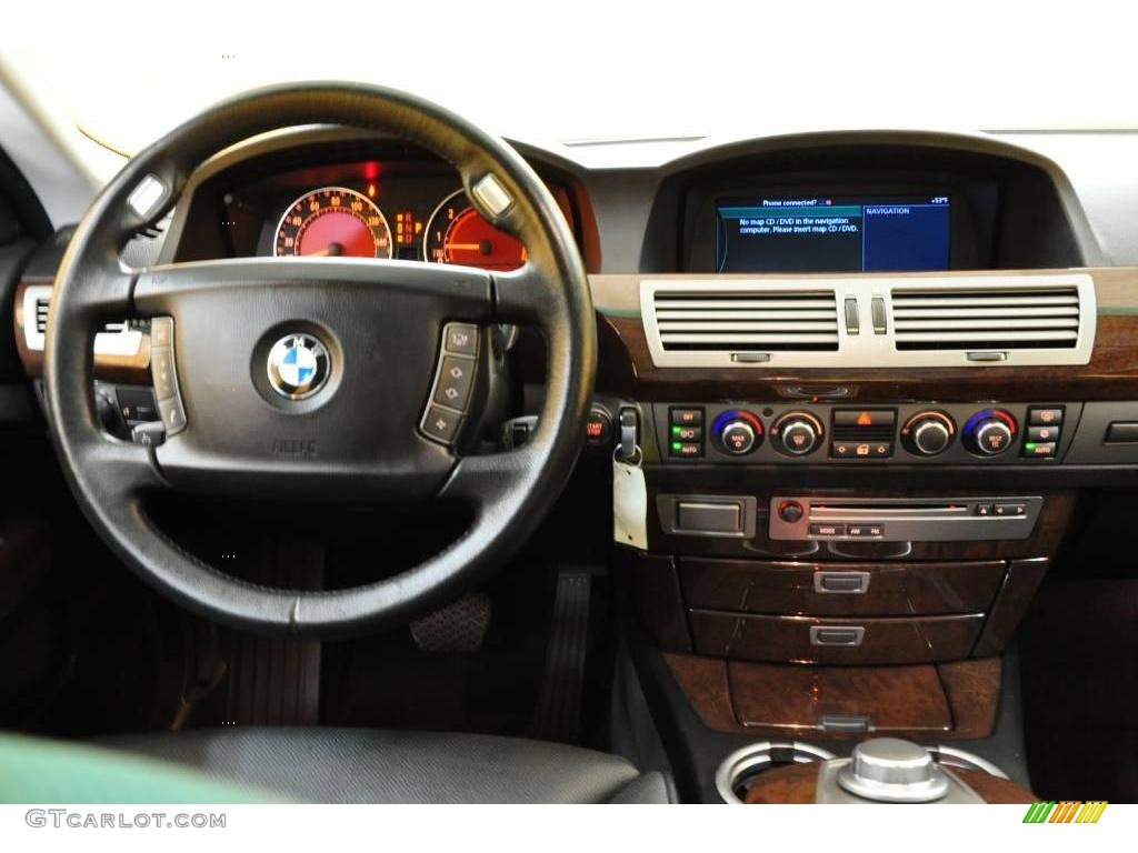 2006 7 Series 750i Sedan - Titanium Grey Metallic / Black/Black photo #7