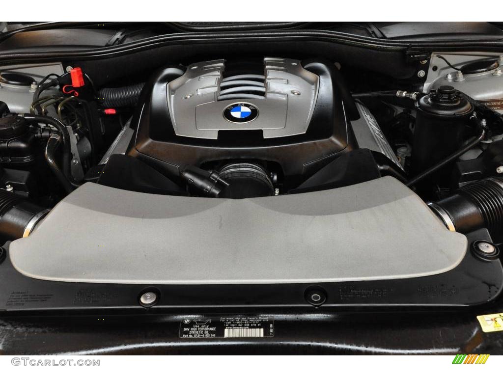 2006 7 Series 750i Sedan - Titanium Grey Metallic / Black/Black photo #21