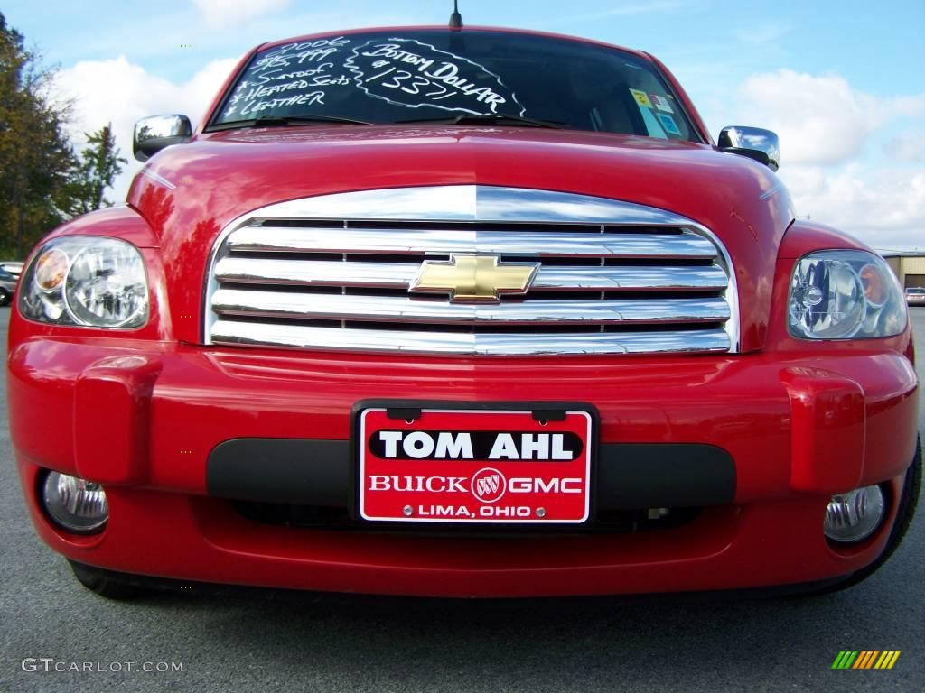 2006 HHR LT - Victory Red / Ebony Black/Light Gray photo #3