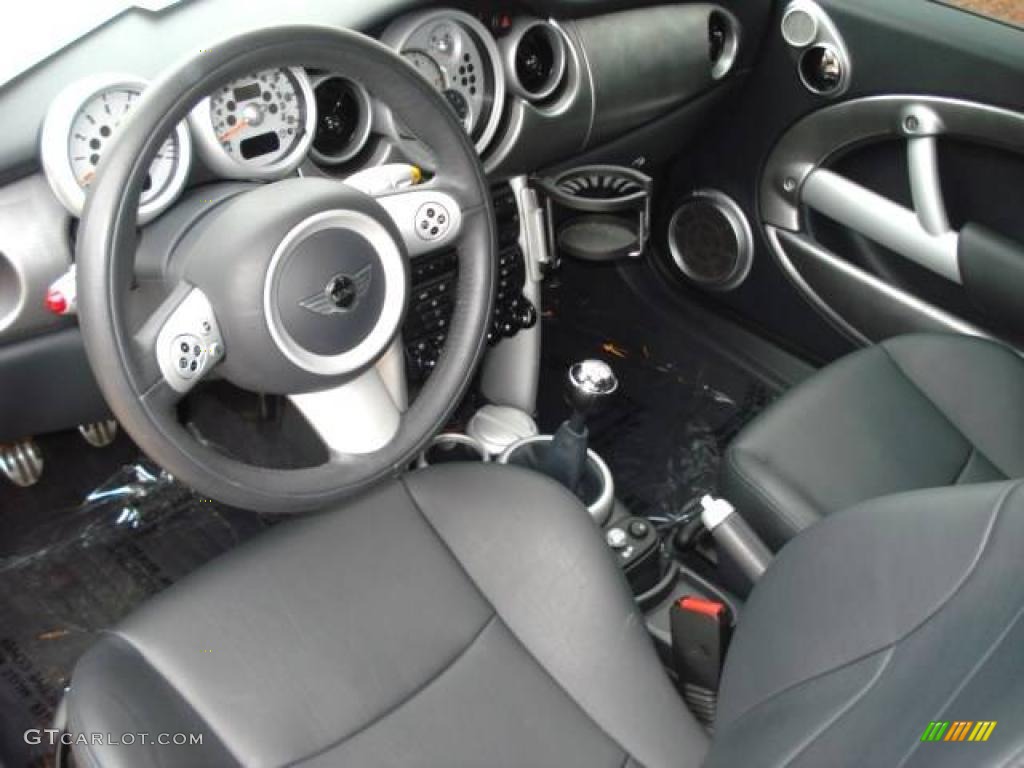 2006 Cooper S Hardtop - British Racing Green Metallic / Black/Panther Black photo #11