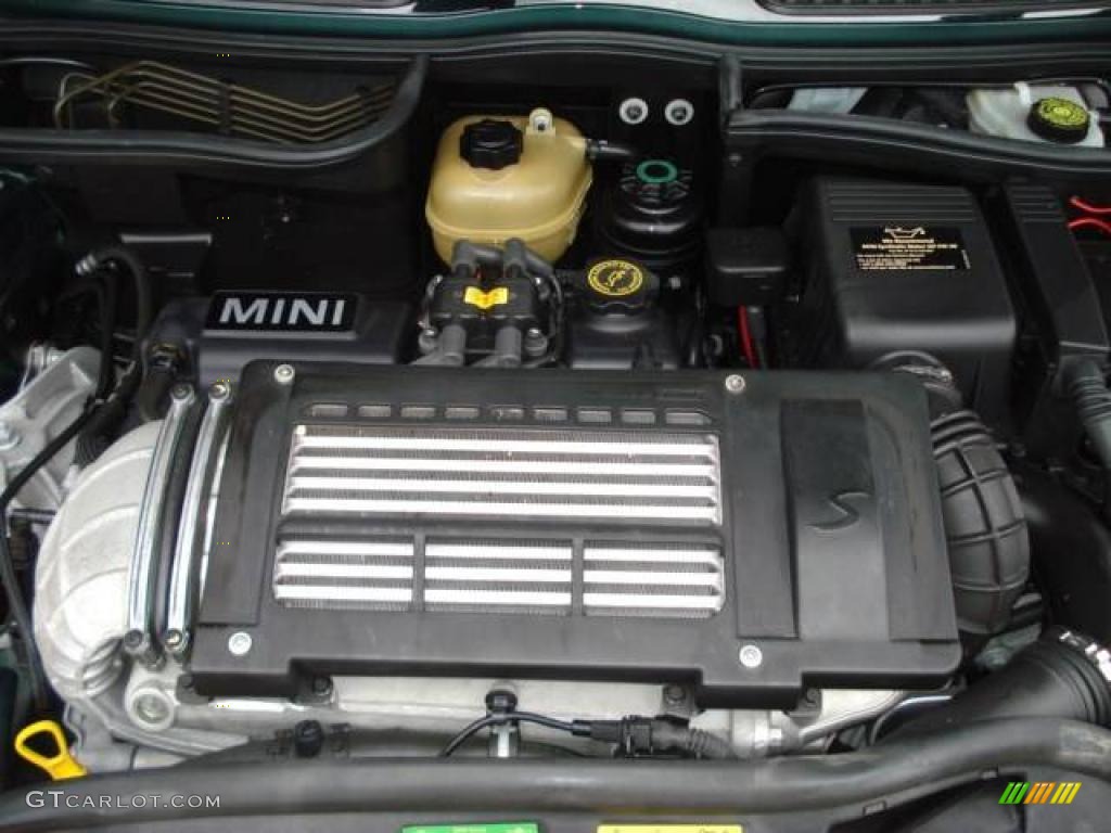 2006 Cooper S Hardtop - British Racing Green Metallic / Black/Panther Black photo #20