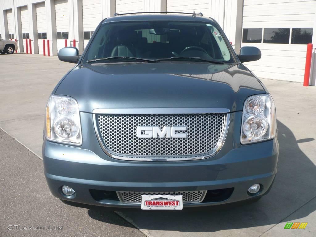 2007 Yukon XL Denali AWD - Stealth Gray Metallic / Ebony Black photo #2