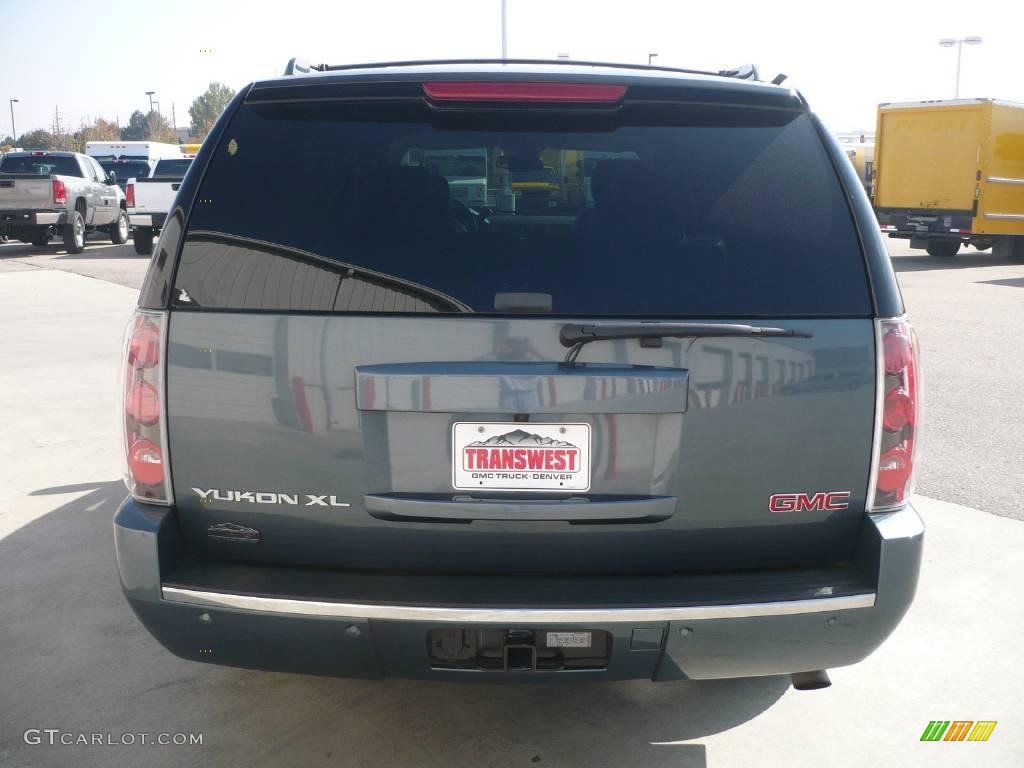 2007 Yukon XL Denali AWD - Stealth Gray Metallic / Ebony Black photo #5