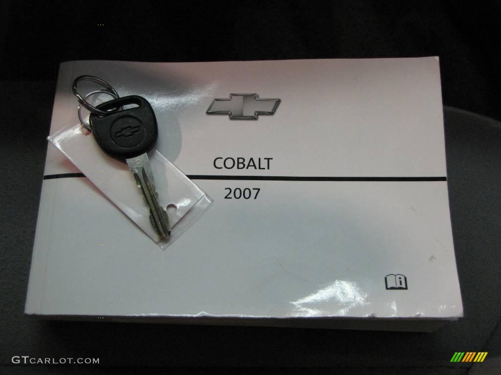 2007 Cobalt LS Sedan - Black / Gray photo #20