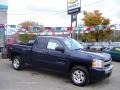 2009 Imperial Blue Metallic Chevrolet Silverado 1500 LT Extended Cab 4x4  photo #3