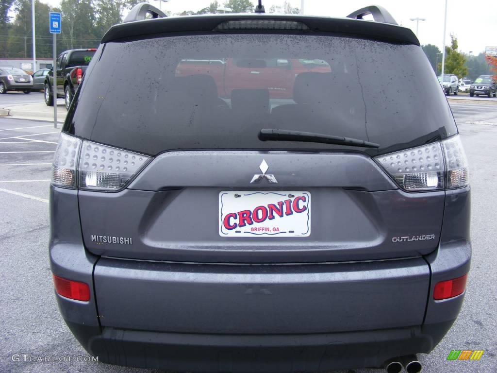 2007 Outlander ES - Graphite Gray Pearl / Black photo #4