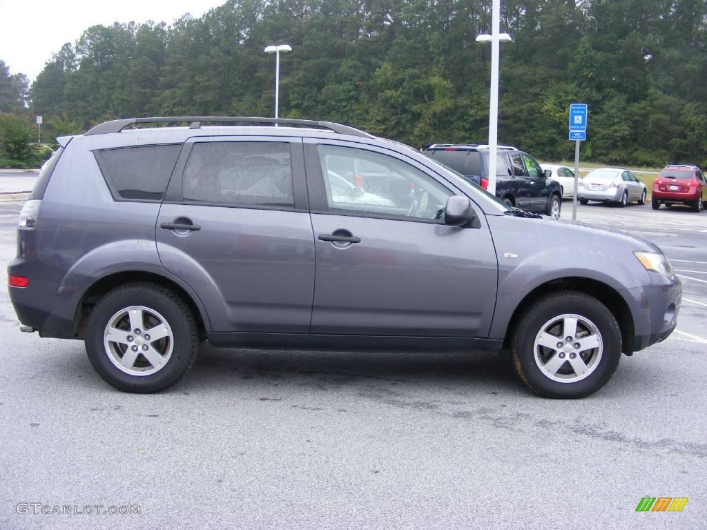 2007 Outlander ES - Graphite Gray Pearl / Black photo #6