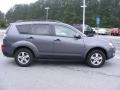 2007 Graphite Gray Pearl Mitsubishi Outlander ES  photo #6