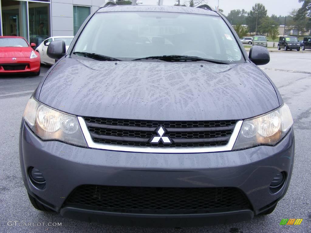 2007 Outlander ES - Graphite Gray Pearl / Black photo #8