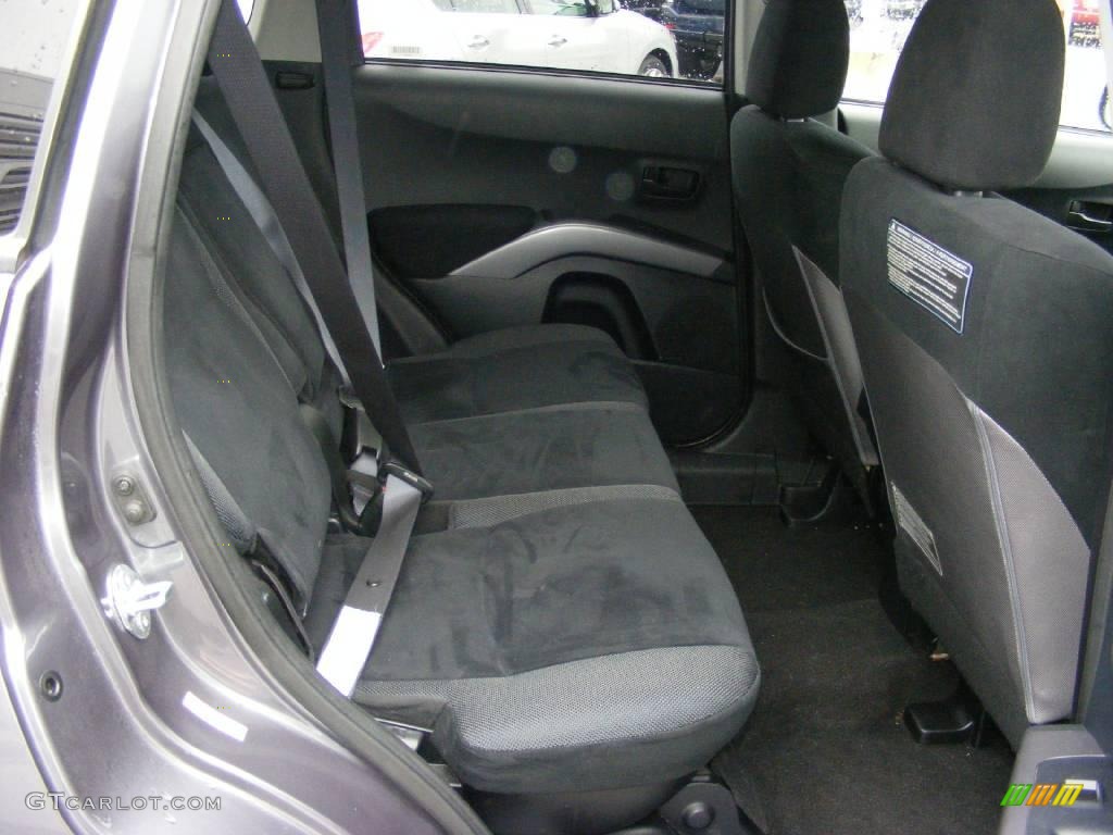 2007 Outlander ES - Graphite Gray Pearl / Black photo #15