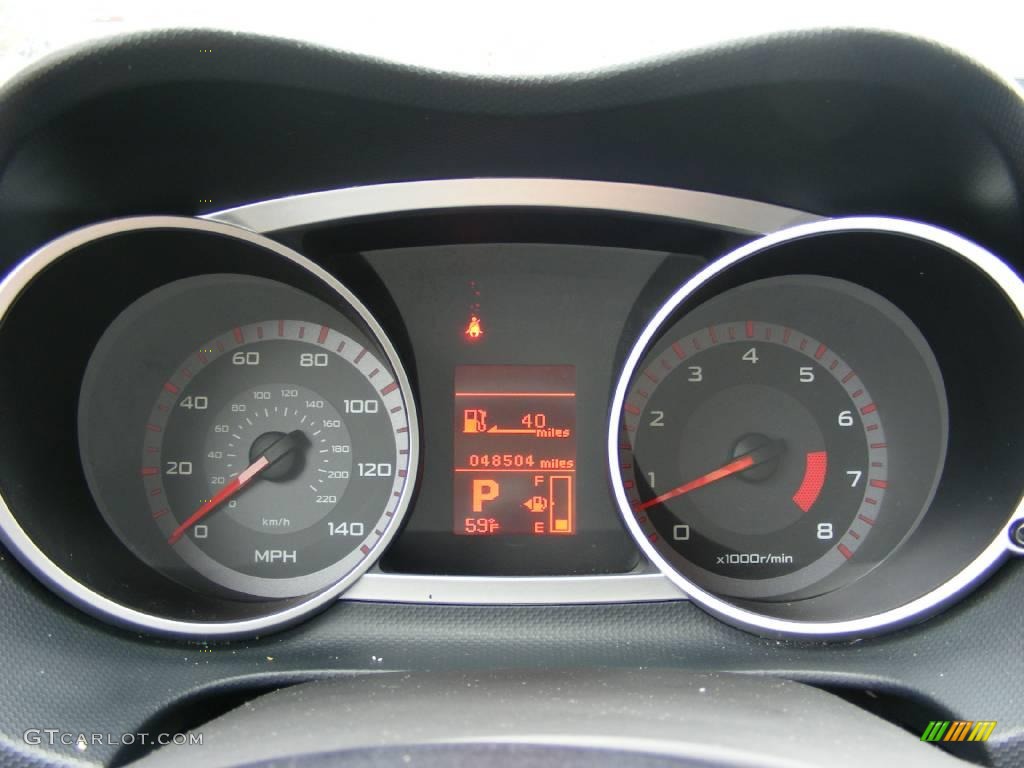 2007 Outlander ES - Graphite Gray Pearl / Black photo #19