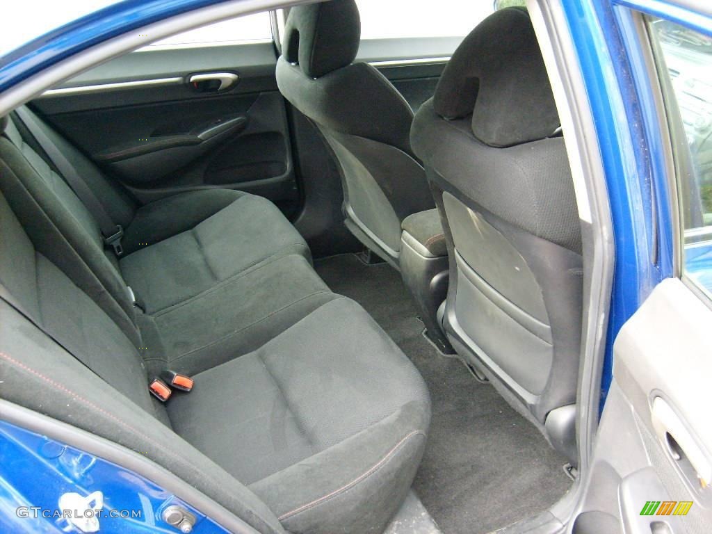 Black Interior 2008 Honda Civic Mugen Si Sedan Photo