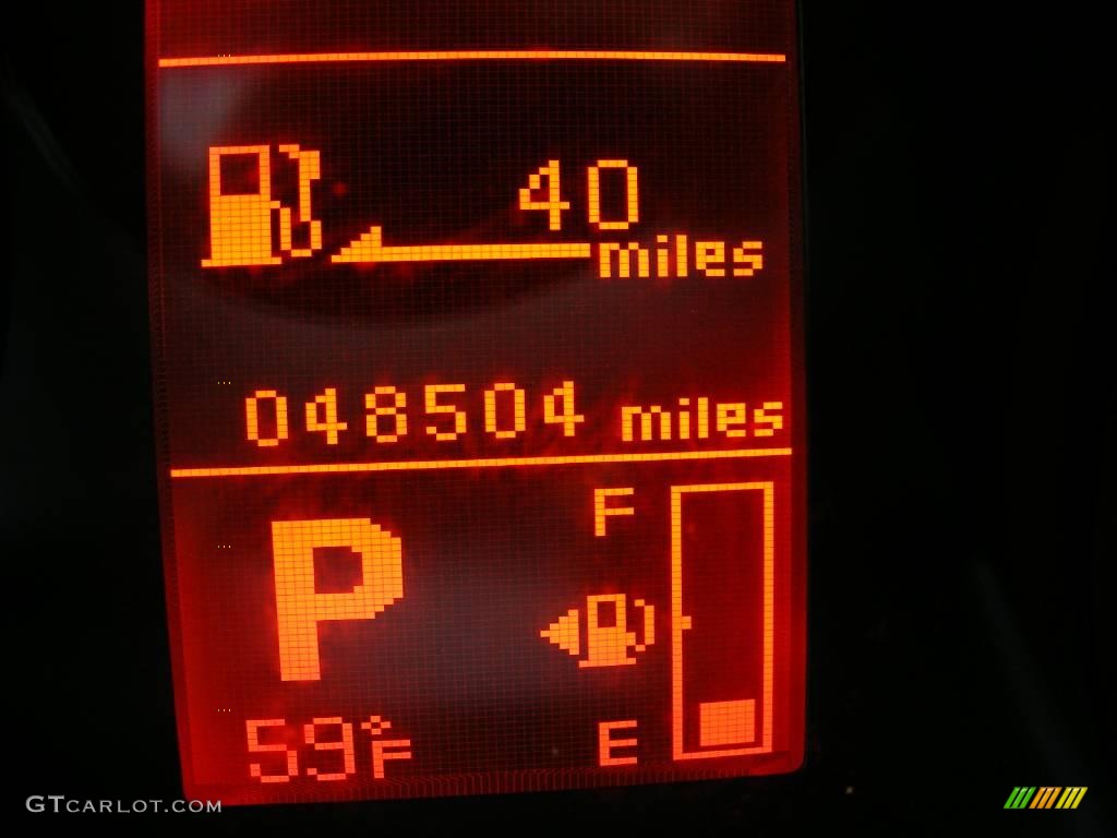 2007 Outlander ES - Graphite Gray Pearl / Black photo #22