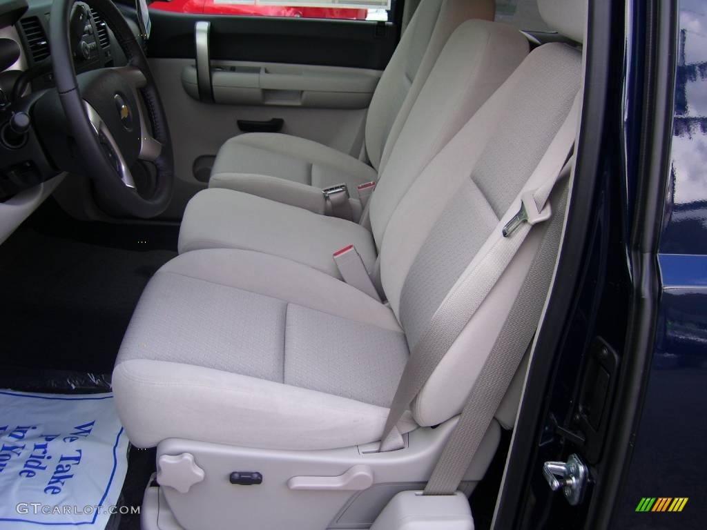 2009 Silverado 1500 LT Extended Cab 4x4 - Imperial Blue Metallic / Light Titanium photo #32