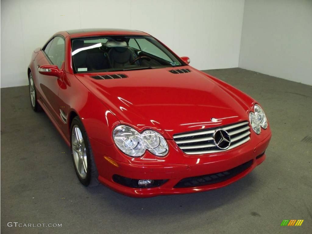 Mars Red Mercedes-Benz SL