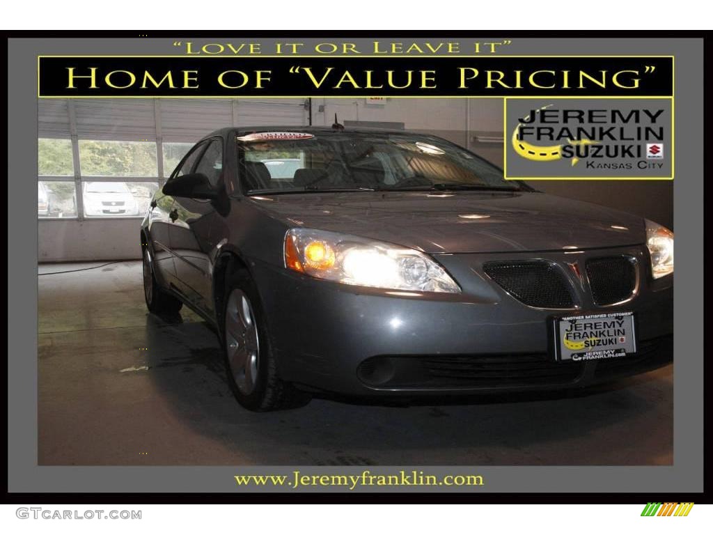 Dark Steel Gray Metallic Pontiac G6