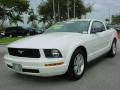 2008 Performance White Ford Mustang V6 Premium Coupe  photo #7