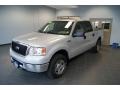 2007 Silver Metallic Ford F150 XLT SuperCrew 4x4  photo #5