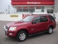 2008 Redfire Metallic Ford Explorer XLT 4x4  photo #1
