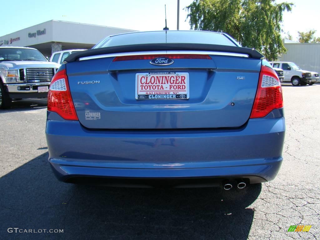 2010 Fusion SE - Sport Blue Metallic / Charcoal Black photo #4