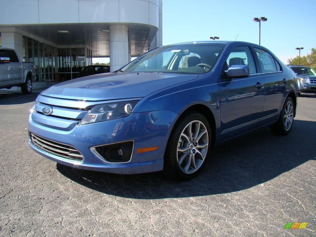 2010 Fusion SE - Sport Blue Metallic / Charcoal Black photo #6