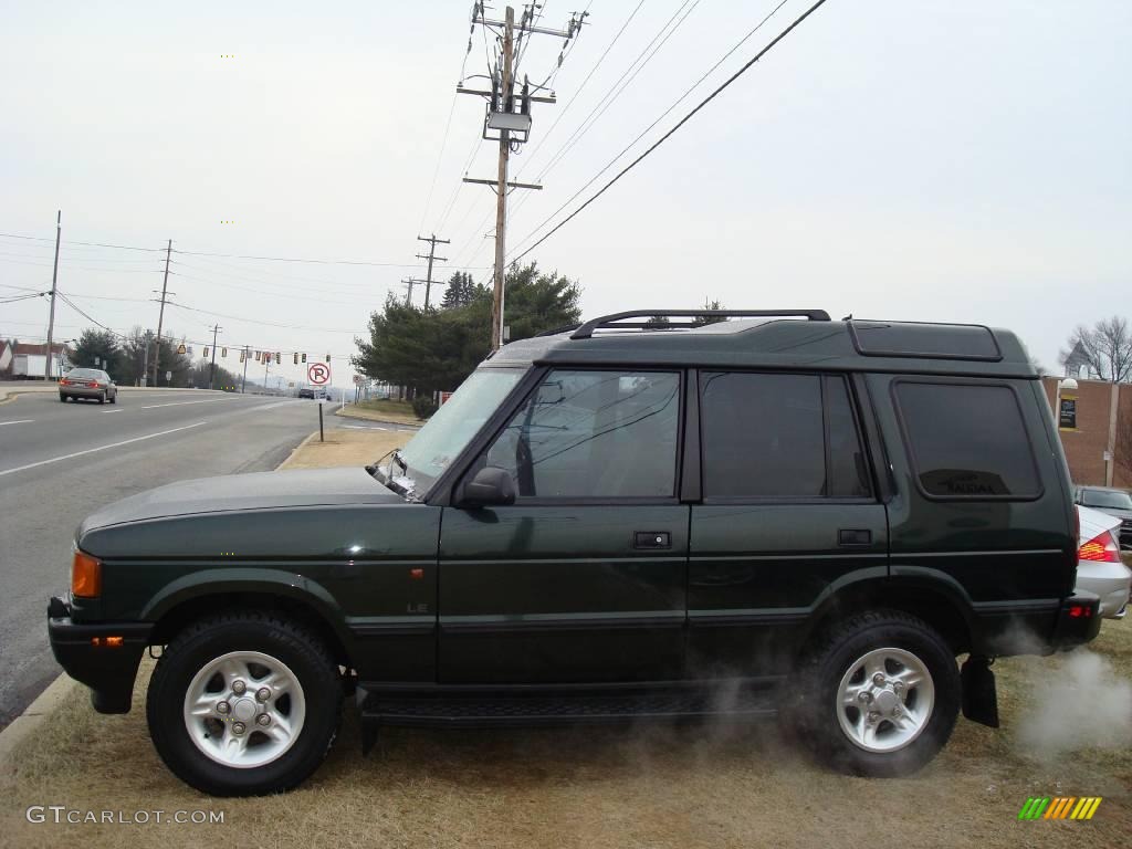 1998 Discovery LE - Charleston Green Metallic / Bahama Beige photo #9