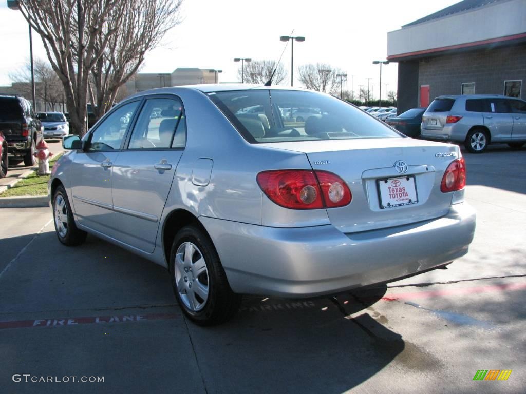 2008 Corolla LE - Silver Streak Mica / Stone photo #4