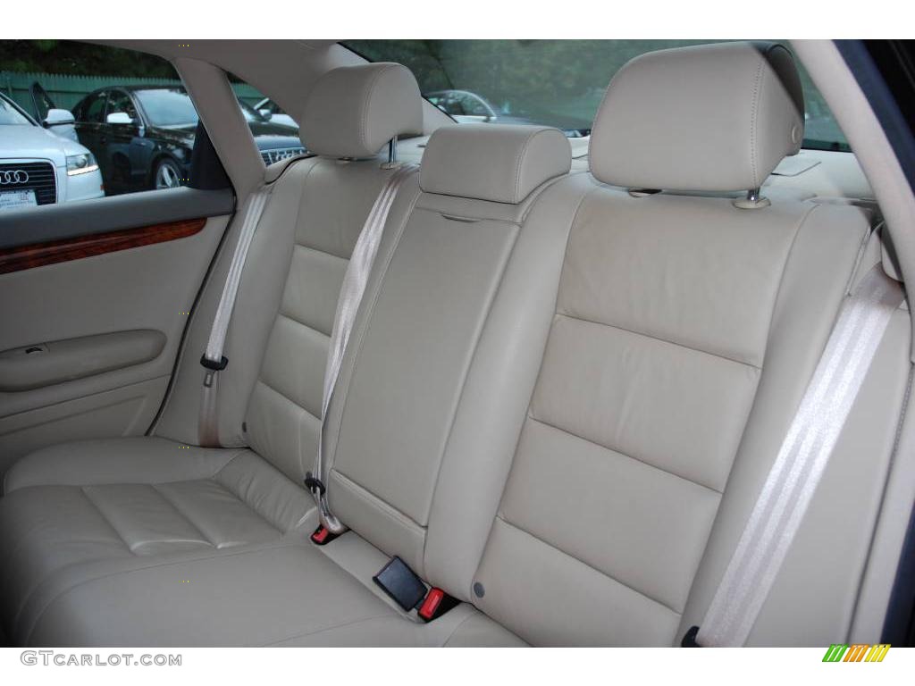 2003 A4 3.0 quattro Sedan - Brilliant Black / Beige photo #20