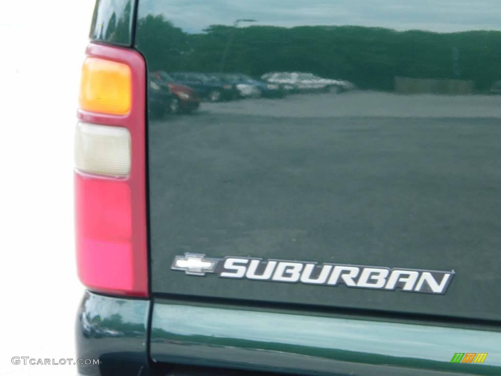 1999 Suburban C1500 LT - Emerald Green Metallic / Neutral photo #10