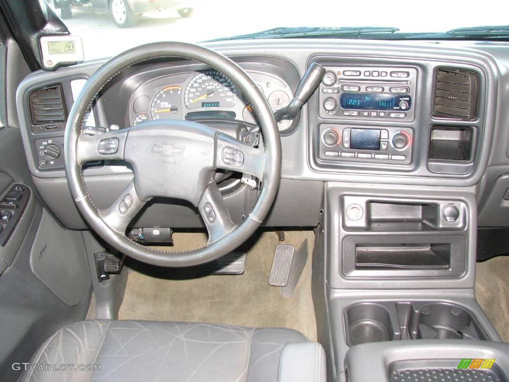 2004 Silverado 2500HD LT Crew Cab - Black / Medium Gray photo #15