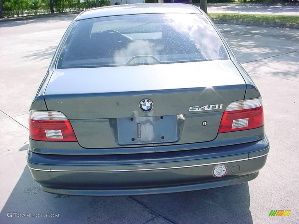 2001 5 Series 540i Sedan - Anthracite Metallic / Grey photo #4